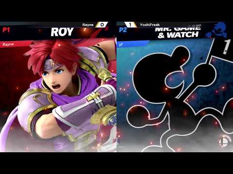 WNF 1.3 - Rayne (Roy) vs YoshiFreak (Game and Watch) Pools - Smash Ultimate