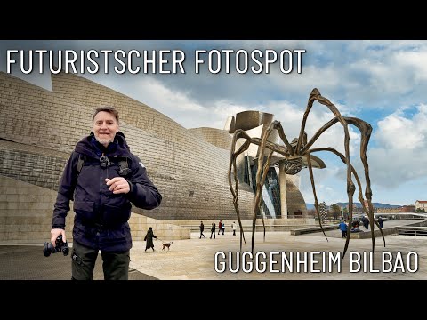 Futuristic photo spot! ● Photographing architecture at the Guggenheim Museum Bilbao