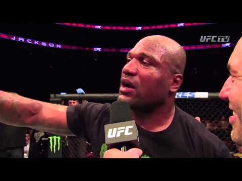 UFC 186: Rampage Jackson Octagon Interview