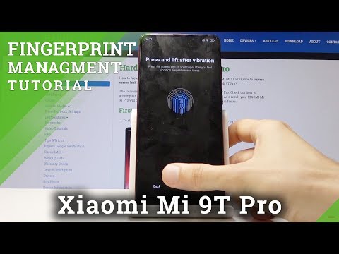 How to Add Fingerprint Lock on Xiaomi Mi 9T Pro - Setting Screen Lock