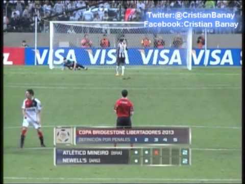 Atletico Mineiro 2 Newell's 0 (3-2) (Relato Mariano Closs) Copa Libertadores 2013