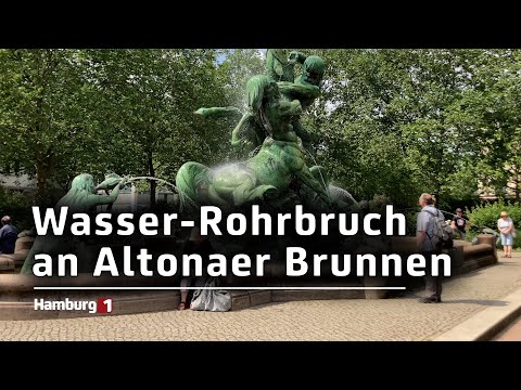 Altonaer Stuhlmannbrunnen: Deshalb ist das Wahrzeichen außer Betrieb