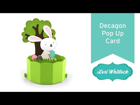 Decagon Pop Up Card