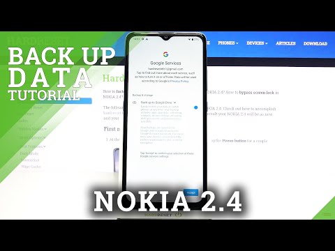 How to Enable Google Backup in NOKIA 2.4 – Back Up Files