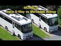 MORELO Iveco S Way Gegen MB Actros