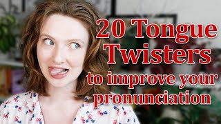 20 English Tongue Twisters - Practise and Improve 