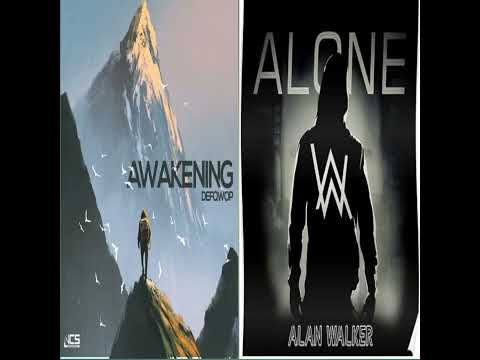 Alan Walker & Defqwop - Alone X Awakening  (Mashup)