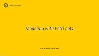 Download lagu Process Modeling 11: Modeling with Petri nets mp3
