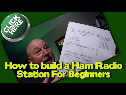 Building a New Ham Radio Station for Beginners. Ham Shack Building 101