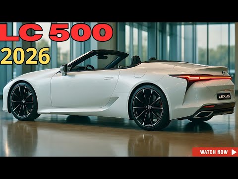 2026 Lexus LC 500 Convertible First Look... And So Perfect!