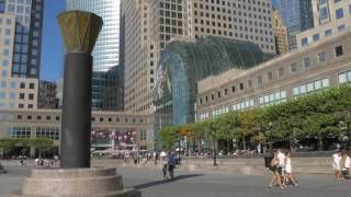 One World Trade Center Park, New York  4K