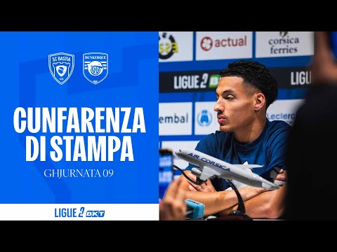 SC Bastia - USL Dunkerque: Amine Boutrah's press conference