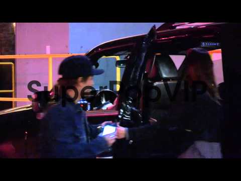 Gia Mantegna departs the Roosevelt in Hollywood, 12/05/12