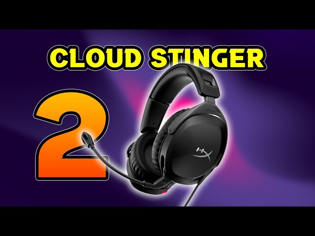 Vídeo relacionado con HyperX Cloud Stinger 2 Core, Cascos gaming para PC, Drivers de 40 mm y Audio Envolvente, 3.5 mm, Micrófono Plegable con cancelación de ruido - Negro