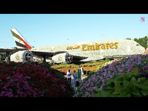 [4K] DUBAI Miracle Garden New Season 2024 | Heaven Of Flowers In Desert | Natural Flower Garden