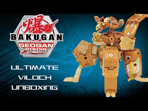 Bakugan Geogan Rising: Ultimate Viloch Unboxing