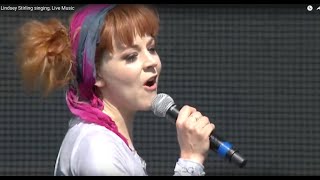 Lindsey Stirling singing, Firefly, Show Me the Shape of Your Heart, Heaven, Rob Song.