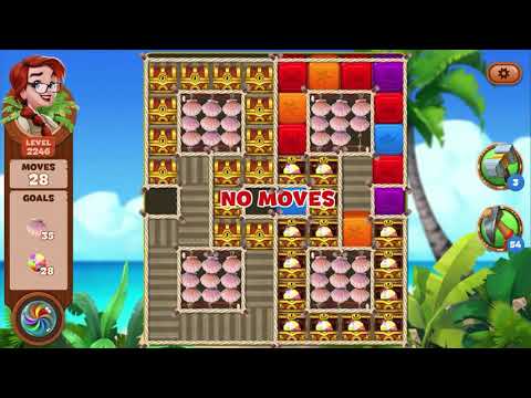 Lost Island Blast Adventure Level 2246 NO BOOSTERS - A S GAMING ✔️