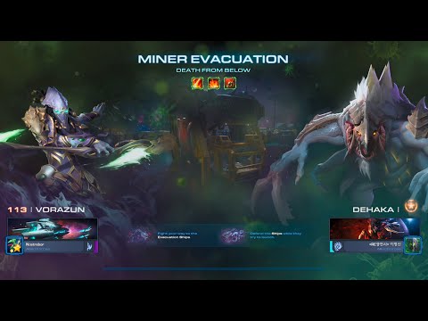 STARCRAFT 2 COOP MUTATION: DEATH FROM BELOW | VORAZUN & DEHAKA | @dehakaburger5410