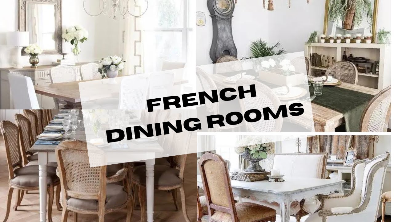 Charming French Style Dining Rooms | Home Decor & Home Design | And Then There Was Style