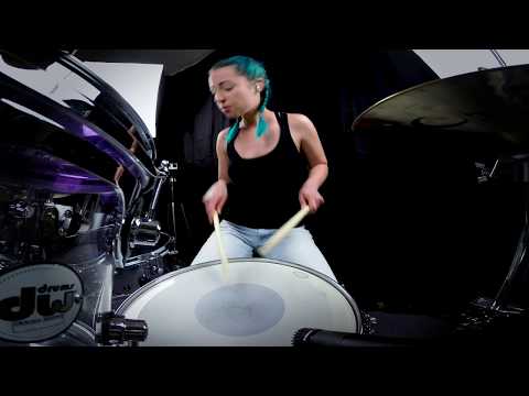 Lindsey Raye Ward - Machine Gun Kelly - Bloody Valentine (Drum Cover)