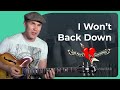 I Wont Back Down - Tom Petty | Easy Guitar Lesson