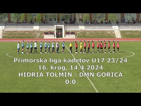 U17 Hidria Tolmin - DMN Gorica  0:0, MNZ NG U17 23/24, 16 krog, 14.4.2024