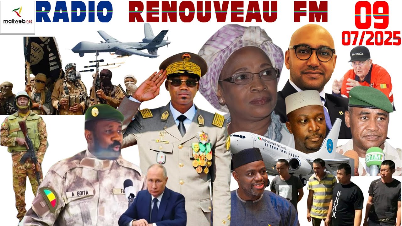 La Revue de Presse de la RADIO RENOUVEAU FM du 09 Juillet 2025