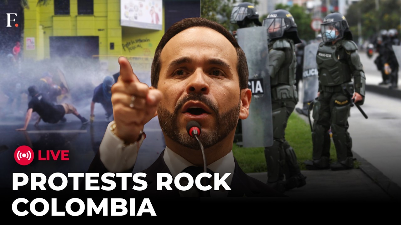 Colombia Protests LIVE: Demonstrators Rally as De La Espriella Sworn In as New President