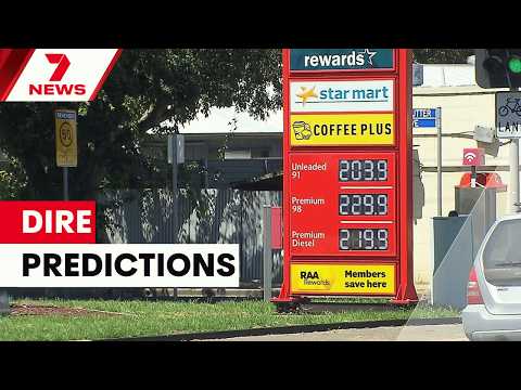 War latest: Dire predictions of fuel rationing as Adelaide unleaded prices surge | 7NEWS