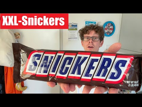 XXL: Das größte Snickers der Welt im Test: Lohnt sich der Slice and Share-Riegel?