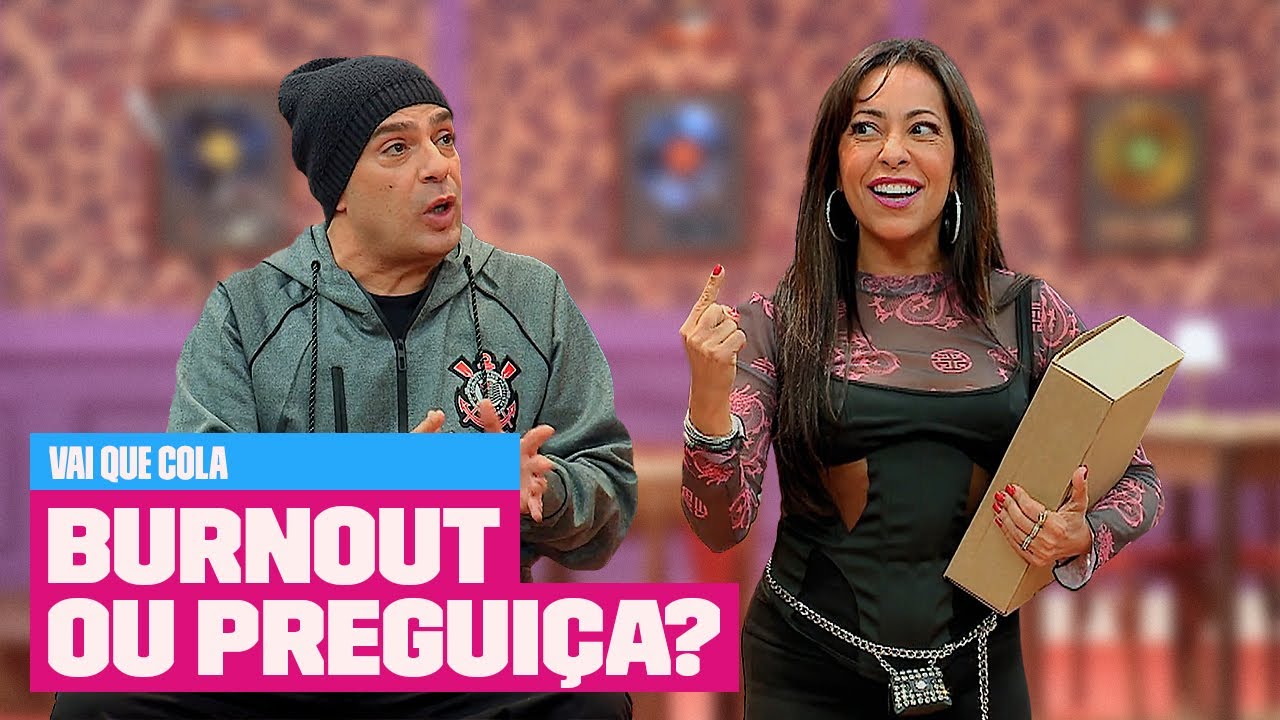 Jéssica sofre de SÍNDROME DE BURNOUT mesmo SEM TRABALHAR! | Vai Que Cola | Multishow