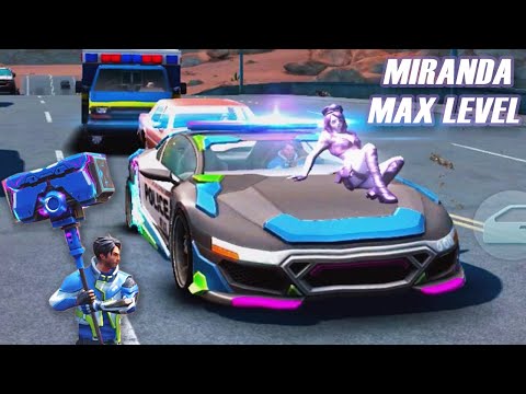 GANSTAR VEGAS - UNLOCKED MIRANDA (CYBERPUNK POLICE CAR) & GIANT HAMMER