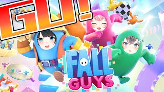 配信開始 - 【Fall Guys】#FSカスタム ピンクオレで戦うぞおおおおお!!!【小野町春香/にじさんじ】