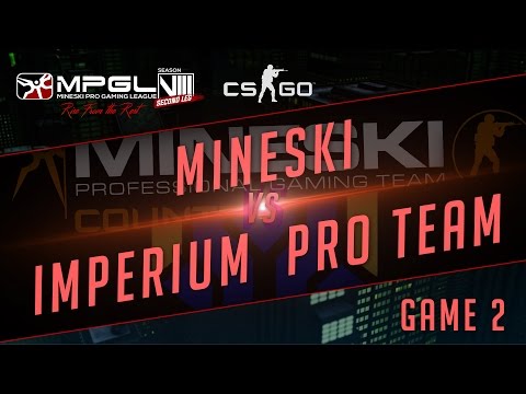 Mineski vs Imperium Pro Team - Mineski Pro Gaming League S8 CS:GO - Game 2 [Week 1]