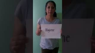 Semana del 10 al 14 de agosto: Higiene