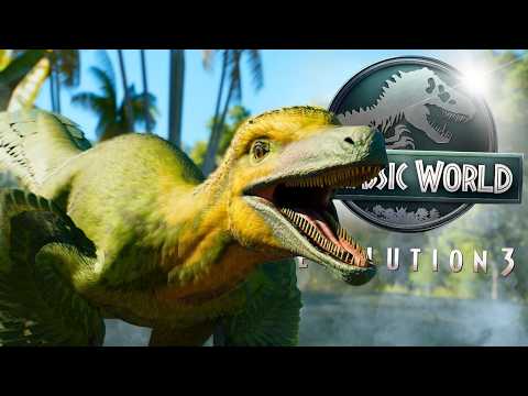 Austroraptor Swamp Lands - Jurassic World Evolution 3 [4K]