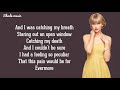 Taylor Swift Evermore Lyrics Ft Bon Iver