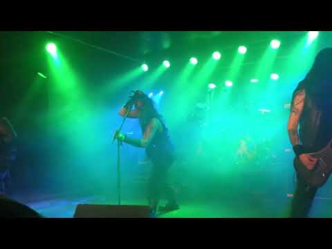 Marduk's Mortuus kicks fan on stage and smacks phone out Of fan's hand