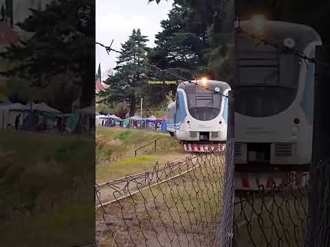 Coche Alerces del tren de las sierras en cercanías estación huerta grande, pcia de Córdoba