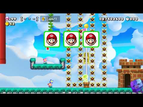 Super Mario Maker 2 🔧 Endless Challenge 3105 - 3112