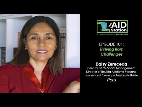 The Aid Station Ep 104 - Thriving from Challenges with Daisy Zereceda