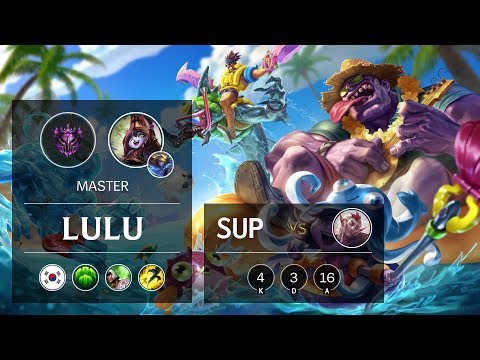 Lulu Support vs Rakan - KR Master Patch 9.14