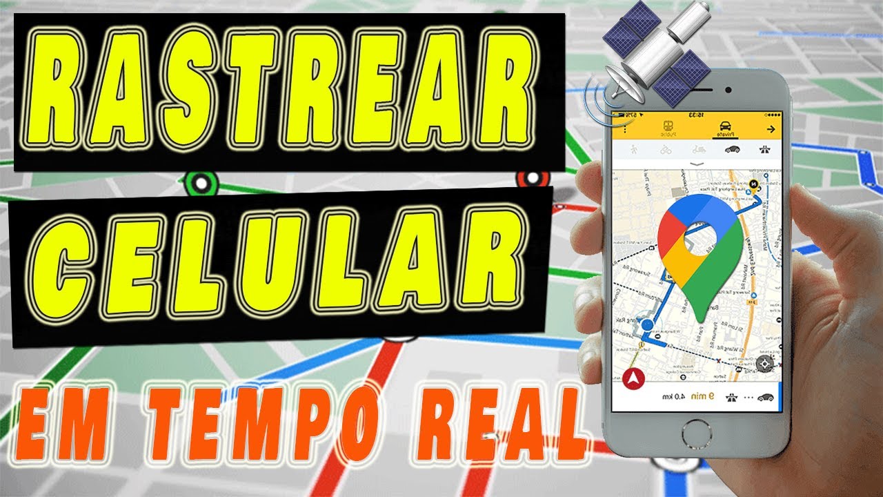 Como RASTREAR CELULAR pelo número via Satélite grátis - 2023