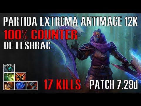 PARTIDA EXTREMA 12K ANTI MAGE 23SAVAGE COUNTER LESHRAC - GODADICO DOTA