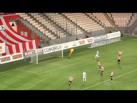 Skrót meczu 'Jan Paweł II i Jego Cracovia"