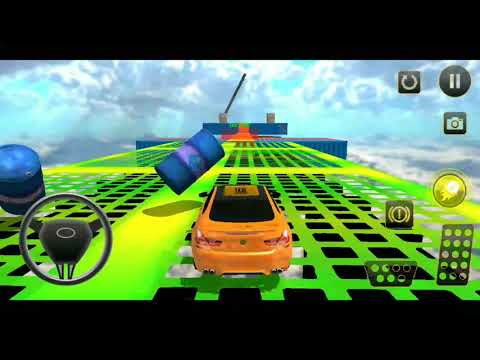 Real Taxi car Stunts 3D: Ekstrim Taxi- android gameplay