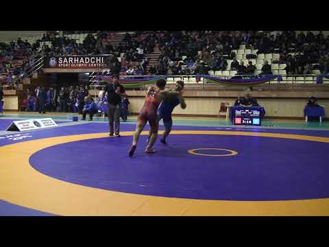 1/2 final GR - 72 kg: Azad Əliyev - Ülvi Qənizadə