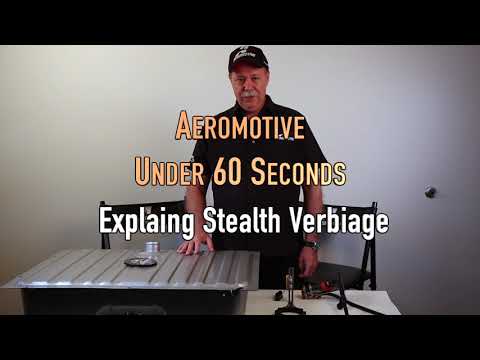 Aeromotive Inc | Meaning Of Stealth Technology