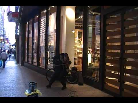 Street Musician Philadelphia Mummers Parade 2011